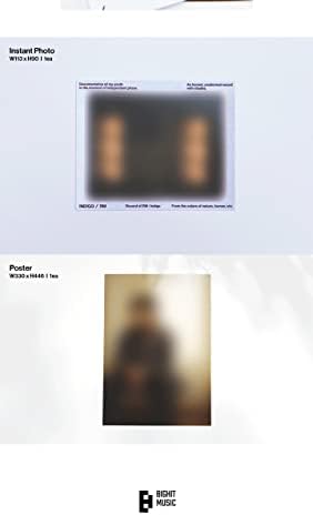 BTS RM Indigo 1º Álbum Solo Conteúdo+Livro+Posta