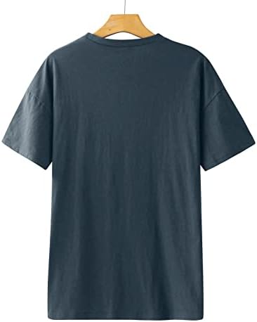 Camisa superior para meninas outono de solto de verão Comfort Color Roupos de manga curta de manga curta pescoço gráfico modesto