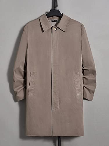 Jackets Ninq para homens - Men Solid Soly Bastted Coat
