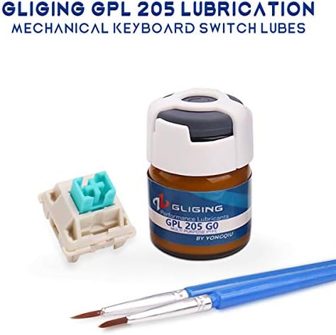 Switches lubrificante 0,35 oz Óleo de graxa GPL 205 G0 Teclado mecânico Lubrifador de lubrificante de lubrificante Lubrificação