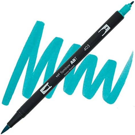 American Tombow Inc. 56541 Tombow Dual Brush Mr Blu, Blue Bright