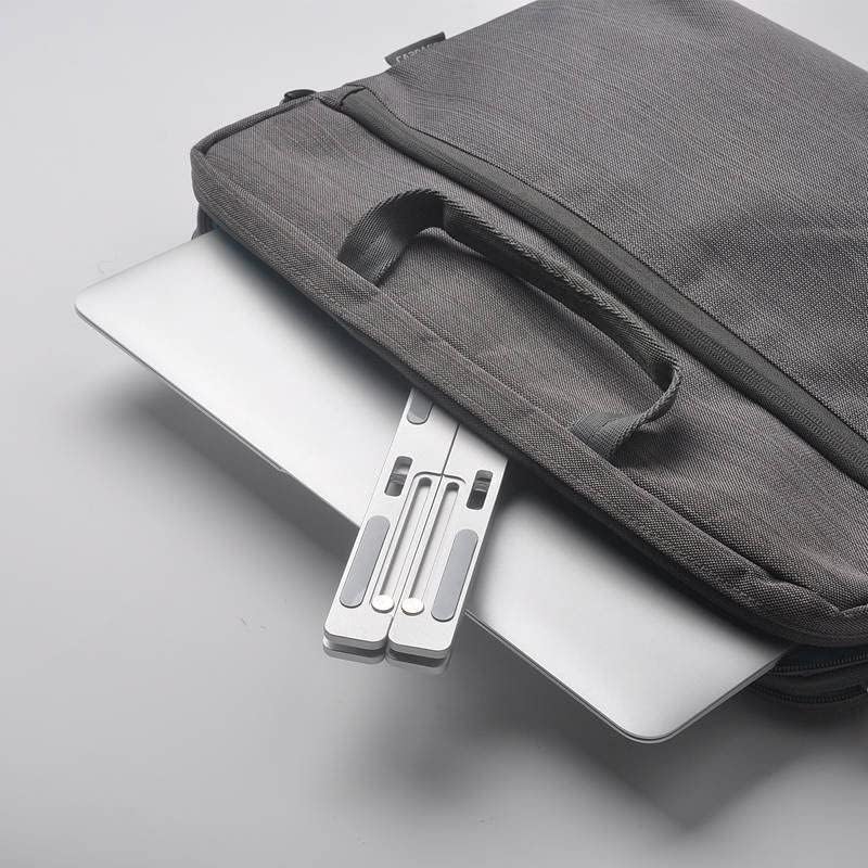 Laptop ajustável suporte para mesa | Laptop ergonômico premium riser | Suporte do MacBook portátil | Design de alumínio destacável