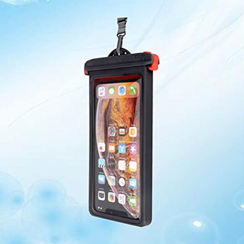 Inoomp 2pcs telefone celular bolsa universal bolsa de natação subaquática tampa da caixa de bolsa seca para piscina de praia de esportes aquáticos por telefone