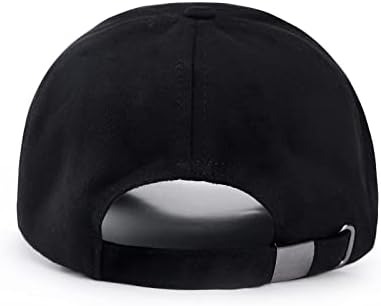 Joowen Unisex Faux Suede Baseball Cap ajustável Papai Pai para mulheres