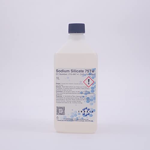 Silicato de sódio 75TW Twaddle - Volume: 1 litro - por inóxia