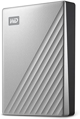 WD 2TB Meu passaporte Ultra para Mac Silver Portable Externo Drive rígido Externo HDD, USB-C e USB 3.1 Compatível-WDBPMV0040BSL-WESN