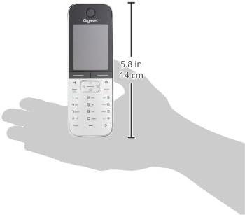 Siemens Gigaset Designer Digital Cordless Phone com exibição colorida, conectividade Bluetooth e sistema de resposta