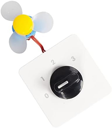 Fã de Mini Refrigeração Esquirla com Habilidades Práticas do botão rotativo para crianças movimentadas do quadro