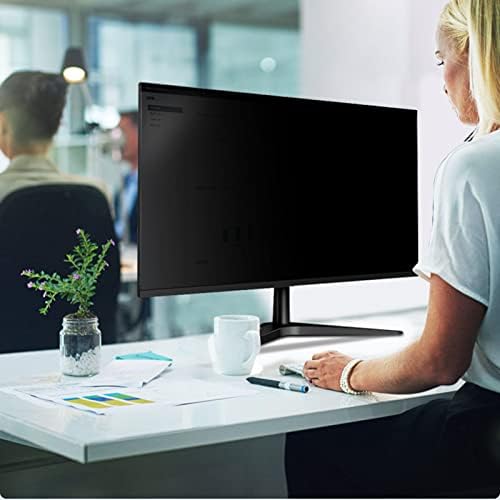 Tela de privacidade do computador ， Filtro Widescreen Monitor de computador Proteção de data para segurança de computadores-Anti-Glare, anti-arranha, bloqueia 96% de luz anti-azul UV, anti)
