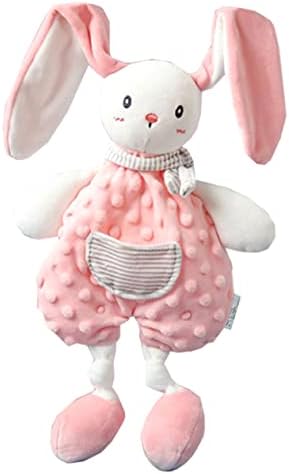 Toyvian Early Education Comfort Doll Bunny para meninas bonecas de meninas recheadas preguiçosas brinquedos de brinquedos