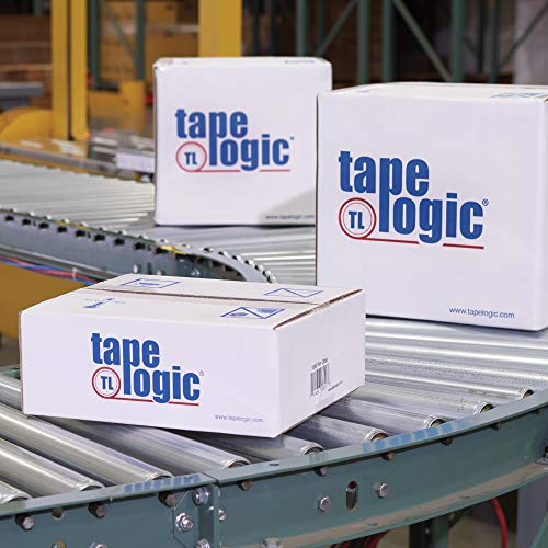 Tape Logic® 53 PVC Fita de borracha natural, 2,1 mil, 2 x 110 jardas, bronzeado, 6/estojo