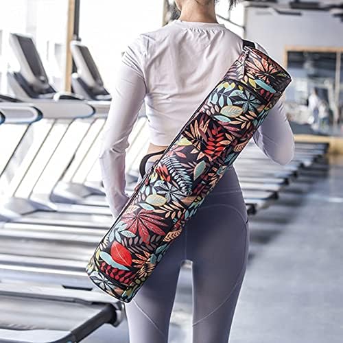 N/A Yoga Mat Bag Zipper Backpack Backpack Gym Pilates Sports Fitness Exercled Almofada ao ar livre