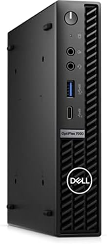 Dell Optiplex 7000 7000 Micro Tower Desktop | Core i7-256GB SSD - 16GB RAM | 12 núcleos a 4,7 GHz - 12ª geração CPU Win