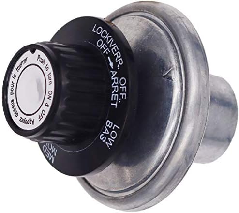 METER STAR GLPG 1 lb Válvula de alívio de regulamento de pressão de propano ajustável Ajuste M12X1 bico 0,7 mm