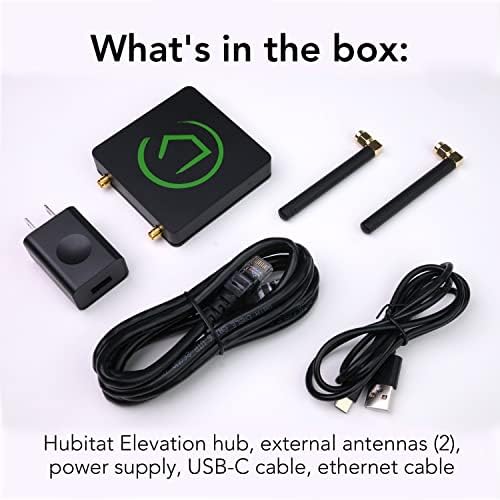Hubitat Elevation Home Automation Hub compatível com Alexa, Apple HomeKit, Google Home, Zigbee, Z-Wave, Lutron