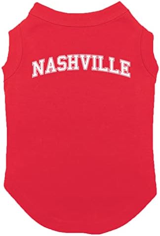 Nashville - camisa de cachorro da escola estadual de esportes