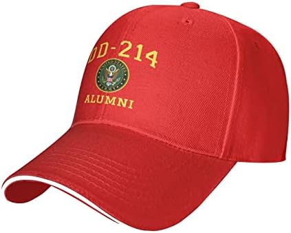 Exército dos EUA DD214 ALU-MNI HATS CAP BASEBOL Baseball Hat Fashion Ajustável Caps ao ar livre unissex
