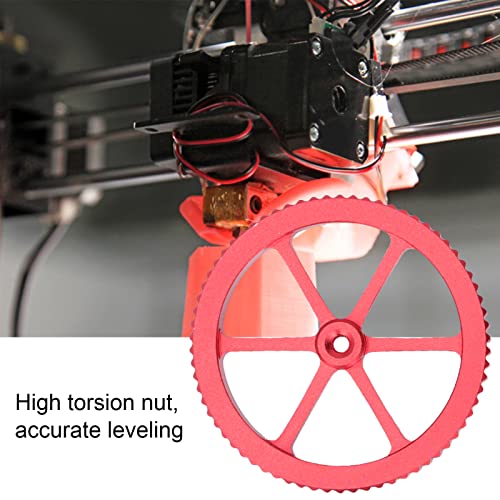 Nozes de torção manual, rodas de nivelamento de impressora 3D Torção alta com bocais MK8 para CR-10 Mini para Ender