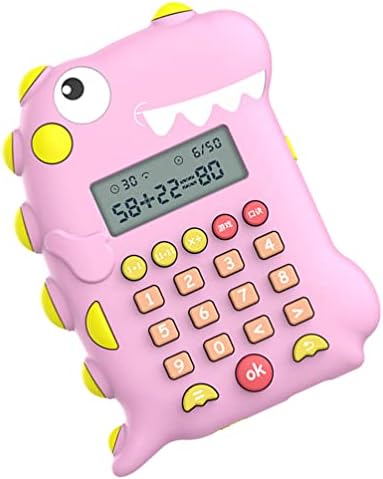 Calculadora de Toyvian Kids Calculadora em forma de dinossauro calculadoras de desenho animado Jogos de matemática Inteligente