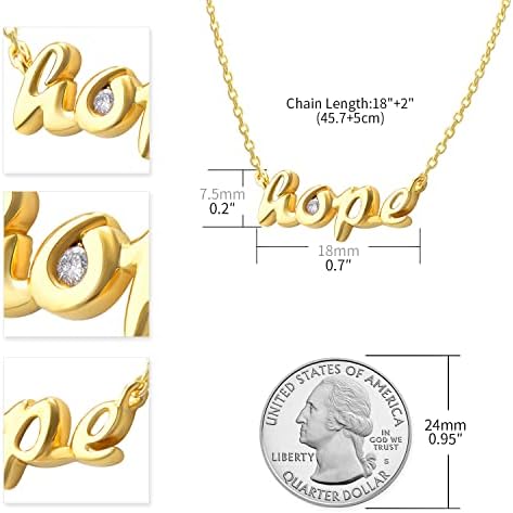 Colar de carta ccmfgjew para mulheres, colar de pendentes com banheira de ouro 14k Presentes de jóias elegantes para