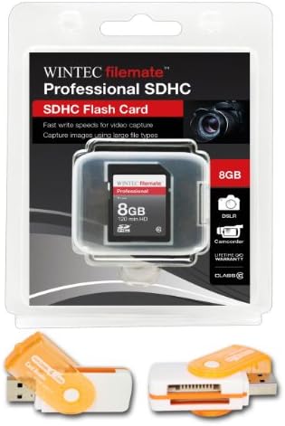 8 GB CLASSE 10 SDHC Equipe de alta velocidade cartão de memória 20MB/s. Cartão mais rápido do mercado para câmeras Sony 33 580L