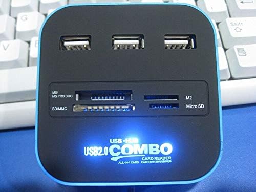 Ouyawei USB Hub Combo todos em um USB 2.0 micro sd de alta velocidade leitor de cartões 3 portas conector adaptador para tablet