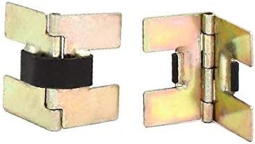 Caixa de jóias de móveis x-Dree Caixa de presente de mola de bronze Tom de bronze 20mm Comprimento 5pcs (Muebles Caja de Regalo