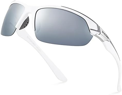 Óculos de sol esportivos polarizados Xagger para homens mulheres uv400 em torno de copos esportivos