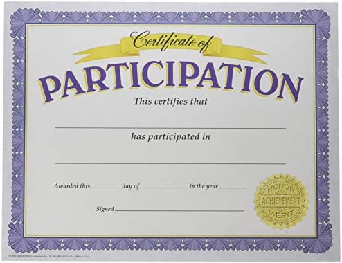 Trend Enterprises, Inc. Certificado de Certificados Clássicos de Participação, 30 CT