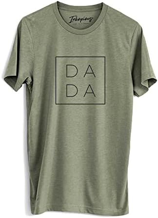 T -shirt Dada Inkopious - Primeira vez que o presente do dia dos pais -