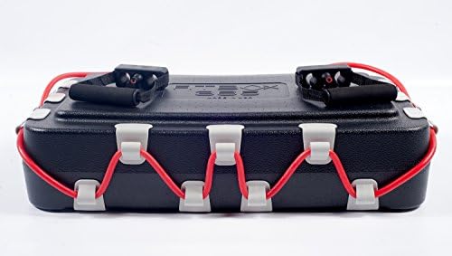 FitBox365 - sua própria academia pessoal em uma caixa, inclui tubo de resistência e alças de resistência de nível 2 vermelho