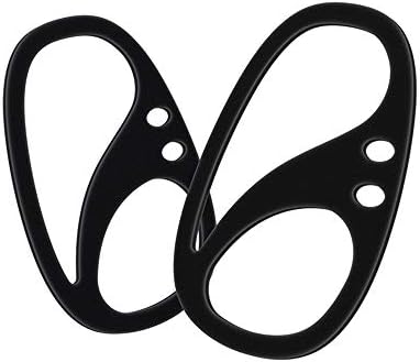 Cerâmica 1 par de silicone anti -caia do fone de ouvido portador Earbud clipes acessórios de gancho para executar esportes de ciclismo