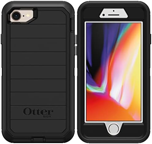 Série OtterBox Defender Caso Rugged para iPhone SE 3rd Gen, iPhone SE 2nd Gen, iPhone 8/7 Caso/sem coldre - embalagem a granel -