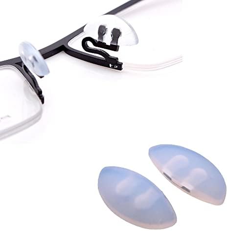 Almofadas de nariz com óculos de silicone macios empurrar inserir narizes para óculos de óculos óculos de sol dos óculos de sol 5Pairs 5Pairs