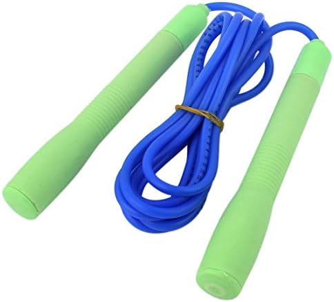 Ruilogod Plástico Handle Game Salting Salping Rope Skip Blue (ID: 4DD B91 86A 4CE 8D3