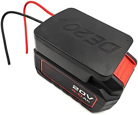 Studyset Battery Adaptador Diy Conexão de saída Adaptador de bateria Conversor de base compatível com a bateria de