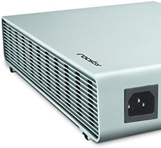 Rocstor Commanderx EC31 8 TB 3,5 Drive rígida externa criptografada, USB 3.1/3.0, 5900 rpm, prata