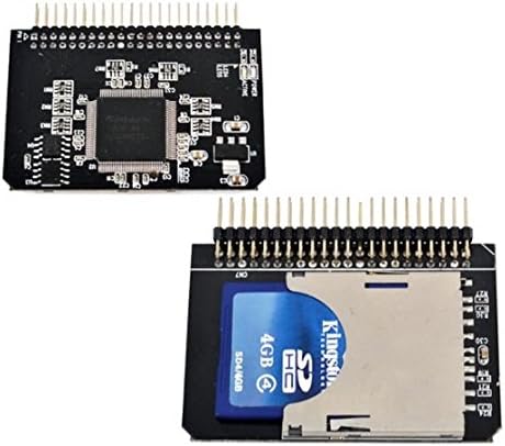 Cartão de memória sd/sdhc/mmc para 2,5 44pin 44 pinos Adaptador de IDE masculino para laptop