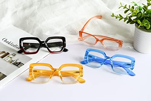 Lur Liting Glasses for Women - 4 pares Senhoras da moda leitores +2.00