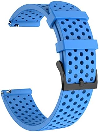 Kavju 20mm Watch Silicone Watchband Bracelet