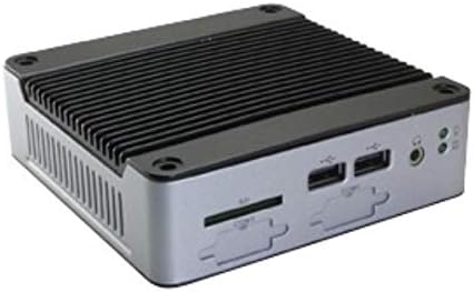 Mini Box PC EB-3360-L2221C3 suporta saída VGA, saída RS-422, até três saídas RS-232 e energia automática ligada.