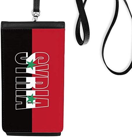 Nome da bandeira do país da Ásia, bolsa de carteira de telefonia pendurada bolsa móvel bolso preto