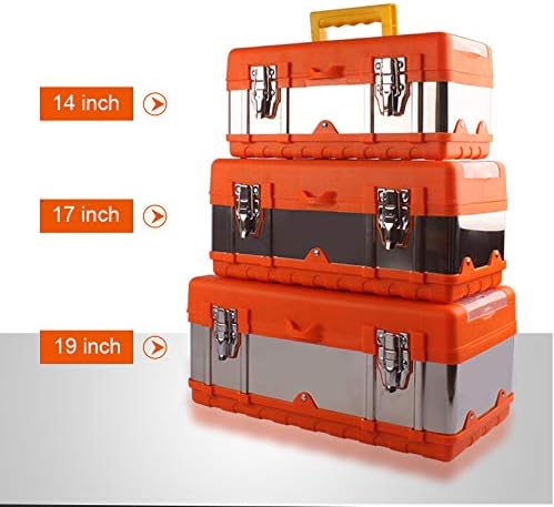 Caixas de ferramentas da cama de caminhão Caixa de ferramentas de aço inoxidável Caixa doméstica Multifuncional proeminente