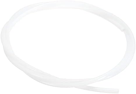 Tubo de tubo com mangueira de tubulação PTFE do Rebaste, [para filamentos 3D Impressora] - 2mm Idx4mm odx3.3ft/branco/1
