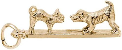 Rembrandt Charms Cat & Dog Charm