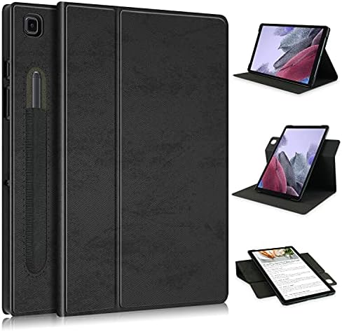 Caixa de rotação para o Samsung Galaxy Tab A7 Lite de 8,7 polegadas, Techccircle Slim Folio 360 ° Stand magnético Shell dura Casca