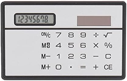 Calculadora de energia solar de 8 dígitos YFQHDD 8 DIGIT com tela de crédito Touch Screen Design Mini Calculadora para Escola de