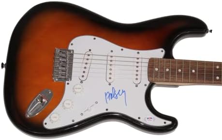 Halsey assinou autógrafo em tamanho grande Fender Stratocaster Ecret Guitar B com autenticação de DNA PSA - cantora sexy, Badlands,