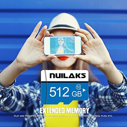 512 GB Micro SD U3 SDXC MicrosDXC High Speed ​​Microsd Memory Card para smartphone, câmera de traço, dispositivo de jogo portátil