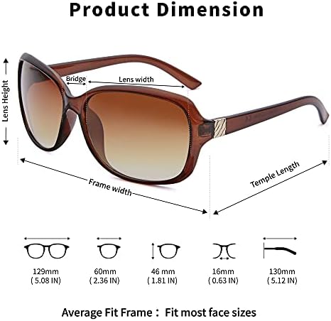 Madison Avenue 2 Pacote de óculos de sol vintage clássicos para homens, Moda Sun Shades Glasses com proteção UV400